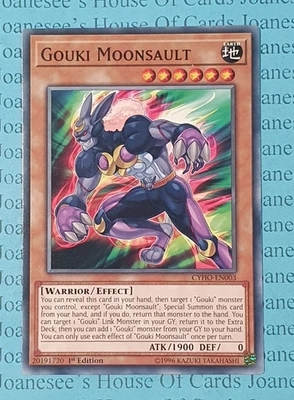 CYHO-EN003 Gouki Moonsault Yu-Gi-Oh Card 1st Edition New - Image 1 of 4