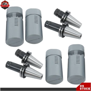 CAT40-ER20 Collet Chucks short & long 0.0001 Runout-TOTAL 4 Pack Tool Holder New - Picture 1 of 12