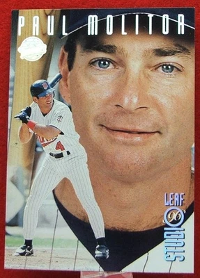 1996 Donruss Studio Paul Molitor #138 Raro 1 de 100 Feito Quase Perfeito ou Melhor HOF - Imagem 1 de 4