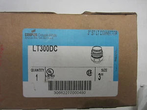 New Cooper Crouse-Hinds LT300DC 3" Connector - Picture 1 of 1