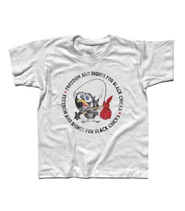 Child T-shirt CALIMERO TV 70s carousel The hen Cesira AVA AS LAVA! - Picture 1 of 3