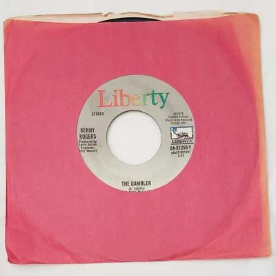 Rogers, Kenny "The Gambler" [Liberty UA-X1250-Y (1978)] 7" Record [Unplayed] - Image 1 of 4