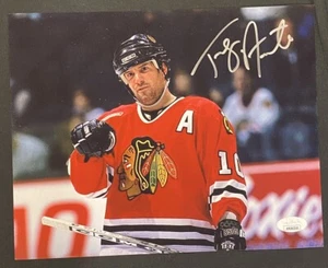 Tony Amonte Chicago Blackhawks NHL Signed 8x10 Photo ~ JSA COA - Picture 1 of 5