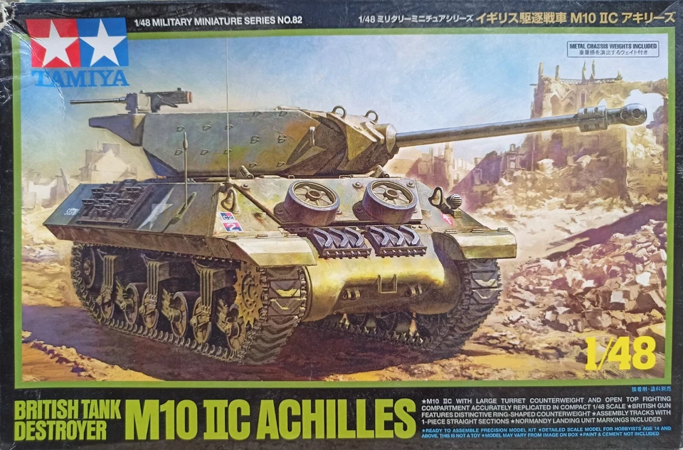MODELLISMO - M10 IIC ACHILLES British Tank Destroyer - Tamiya scala 1/48 - Immagine 1 di 1