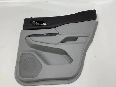 Fits 2019 GMC ACADIA SLT Rear RH Passenger Door Trim Panel Gray Trim=H84 OEM - Image 1 of 4