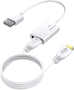 AUTOUTLET Wii zu HDMI Konverter 1080P mit 6Ft High Speed HDMI Kabel Wii2 HDMI A - Bild 1 von 12