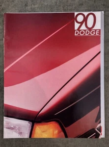 Nuevo de Lote Antiguo 1990 Dodge Cars Concesionario Folleto de Ventas 90 Daytona Spirit Omni Dynasty Caravan - Imagen 1 de 3