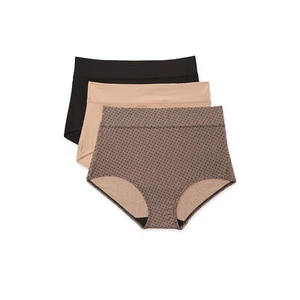 WARNERS BLISSFUL BENEFITS BRIEF PANTIES 3 PACK RS9043 094 - Imagen 1 de 4