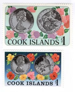 COOK ISLAND #502, 536 MINT NH - Picture 1 of 1