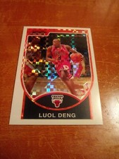 LUOL DENG 2007-08 07/08 BOWMAN CHROME XFRACTOR #D 42/50 DUKE BULLS LOOK@STORE
