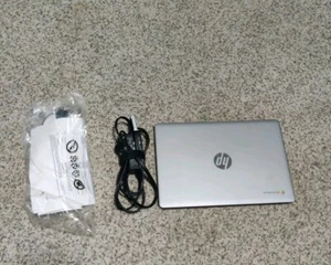 HP Chromebook 14" Laptop, 45 W USB Type-C power adapter - Picture 1 of 4