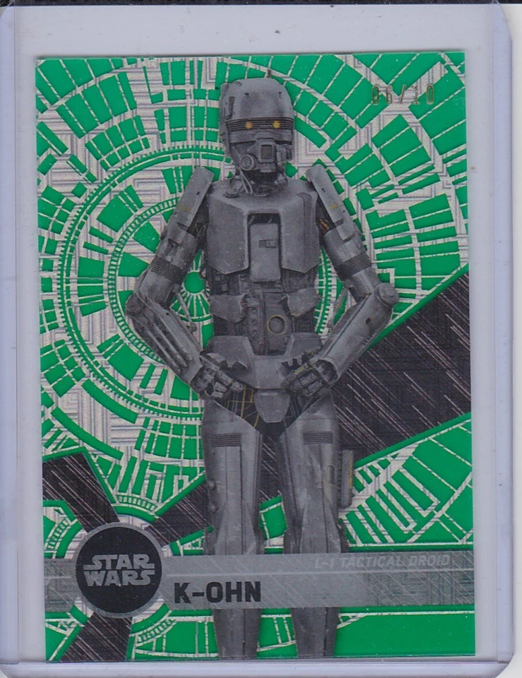 Star Wars High Tek 2017 Trading Cards Parallel Base Selection - Image 1 of 1