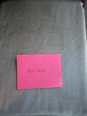 1 West Elm cotton Luster Velvet drape panel curtain  48 108 pale Jade  New - Image 1 of 2