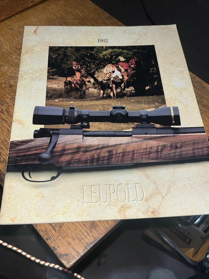 Vintage 1992 Catalog Rifles & Scopes Very Clean - Image 1 of 4