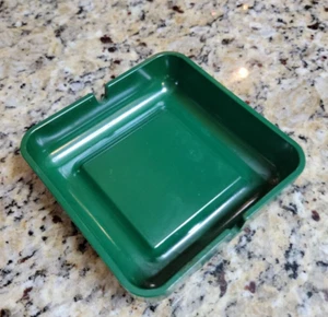 Vintage Rubbermaid Form 1000 Ashtray -- #2107 green -- new - Picture 1 of 4
