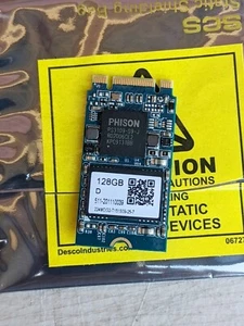 SMART Modular SSD M.2 SATA 128GB +70C Read 460 MB/s SV9M2S46D128GJM21 - Picture 1 of 2