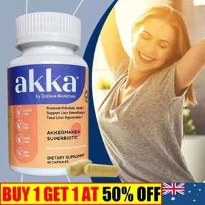 Akka Premium Liver Cleanse Detox & Repair Superbiotic. 60 Capsules Gut Health - Bild 1 von 9