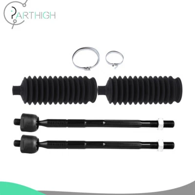 4x Front Tie Rod End Rack and Pinion Bellow For 2001 02 03 04-2005 Toyota RAV4 - Image 1 of 4