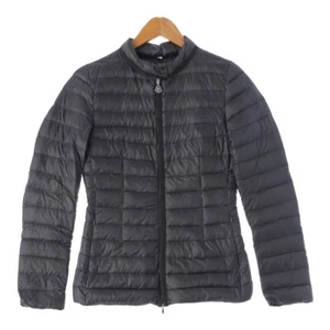 MONCLER Damas Nylon Luz Interior Plumón Chaqueta Blusa Prendas de abrigo Negro 0 - Imagen 1 de 17