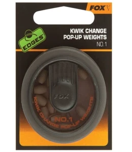 Fox Kwik Change Pop Up Weights NEW Carp Fishing Terminal Tackle - Picture 1 of 4