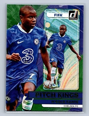 2022-23 Panini Donruss Pitch Kings #2 N'Golo Kante Green SP - Image 1 of 2