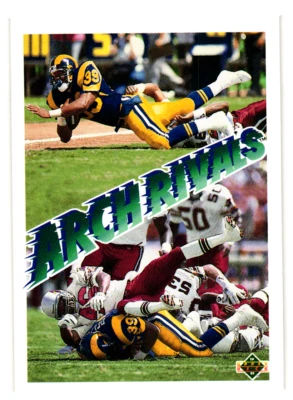 1991 Upper Deck Robert Delpino/Tim McDonald Football Cards #653    - Image 1 of 2