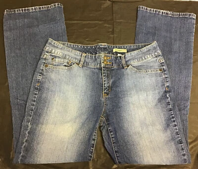 Pantalones de mezclilla Stamp 10 Favorite corte bota talla 12 azul medio excelente estado Foto 1 de 4