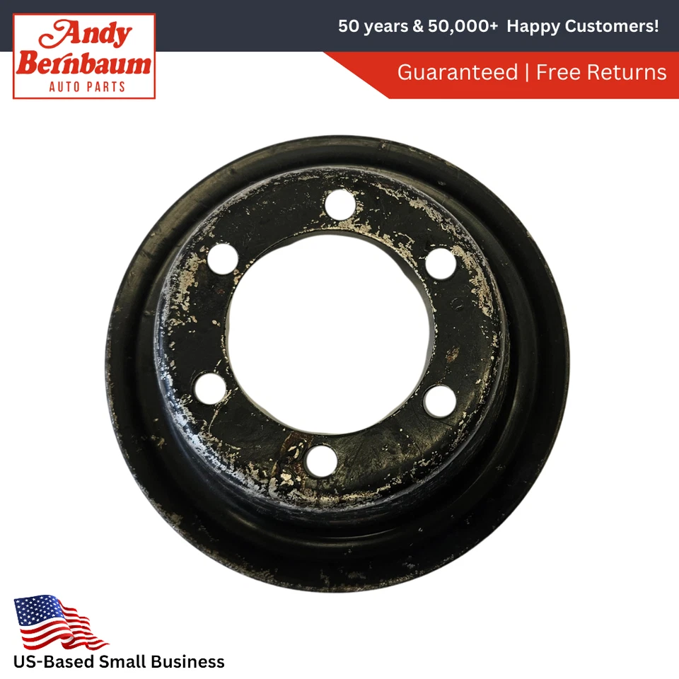 Polea de ventilador de ranura única de dirección asistida Desoto Chrysler 1955-1956 1325915 NOS. Foto 1 de 4