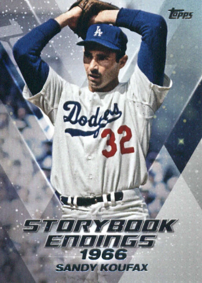 2018 Topps Update Storybook Endings #SE-3 Sandy Koufax Los Angeles Dodgers Foto 1 de 1