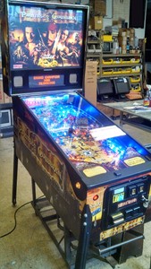 jersey jack pirates of the caribbean pinball for sale