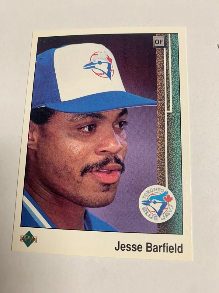 1989 Upper Deck Jesse Barfield Toronto Blue Jays  - Image 1 of 1