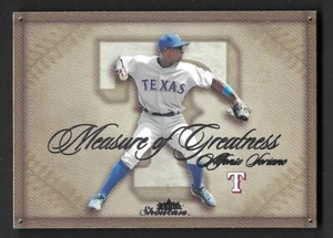 2005 Fleer Showcase Measure of Greatness #15 Alfonso Soriano Texas Rangers - Picture 1 of 1