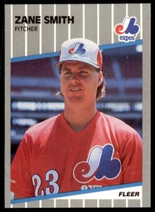 1989 FLEER UPDATE ZANE SMITH MONTREAL EXPOS #U-99 - Picture 1 of 2