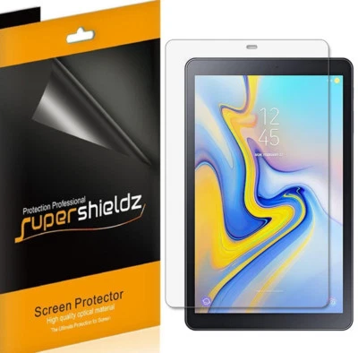 3X SuperShieldz Clear Screen Protector for Samsung Galaxy Tab A 10.5 (2018) - Image 1 of 2