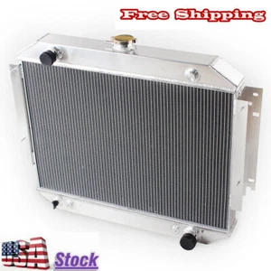 3Row 18" Core Radiator For 1971-1979 Dodge D100 D150 D200 W100 W200 5.2L 5.9L V8 - Picture 1 of 9