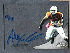 2013 Leaf Trinity Pure Autographs Silver #PAO1 Alex Okafor 13/47 A04 300