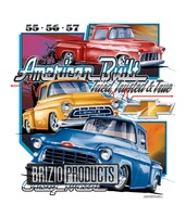 Brizio Products Rat Fink SS Camaro T-Shirt - Officially Licensed Ed "Big Daddy" Roth Design, Black, 3XL - View #12