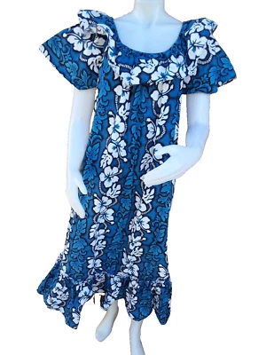 Maxi Vestido KYS Hawaii Rich Floral Talla Grande XXL Foto 1 de 4