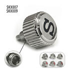 For SKX007 SKX009 NH35 NH36 4R36 7S26 Movement Steel Watch Crown with Stem Kit