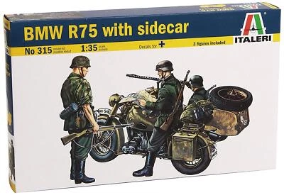 BMW R75 with Sidecar 1:35 ITA0315 - italeri modellismo - Immagine 1 di 2