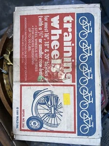 Vintage Wald No. 742 Training Wheels 16-26-Inch 1980 ~BRAND NEW L🌟🌟K Tote 43 - Picture 1 of 3