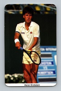 1987 Fax Pax AARON KRICKSTEIN Tennis Card