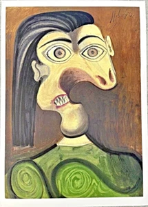 'Mujer abstracta' de Pablo Picasso (póster de reproducción) - Imagen 1 de 3