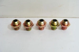 Lote de 5 adaptadores roscados macho de latón estilo tiburón 3/8 push-fit x1/2" latón sin plomo - Imagen 1 de 4