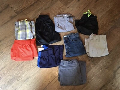 Boys Size 6 & 6/7 Summer Clothes Lot Of 9~Shorts~EC~Arizona, Old Navy, Wrangler  - Image 1 of 4