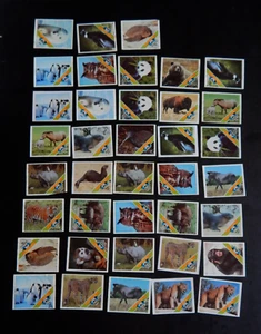 Geschützte Tiere aus aller Welt - 1985- Duplo Hanuta 65 Stück - Bild 1 von 2