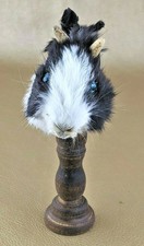 U17 Damaged Taxidermy Baby Jackalope Bunny Rabbit Head curiosities oddities 