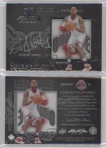 2013-14 Upper Deck Black Lustrous Rookie Signatures /199 Deshaun Thomas #57