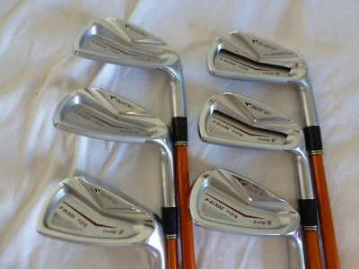JAPAN Made Bridgestone TOURSTAGE X-BLADE 705S Forged MRH Irons 5PW Tour AD95S GP - Image 1 of 4