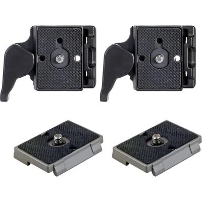 Paquete de 2 adaptadores de trípode placas QR de conexión rápida RC2 Ritz Gear Foto 1 de 2
